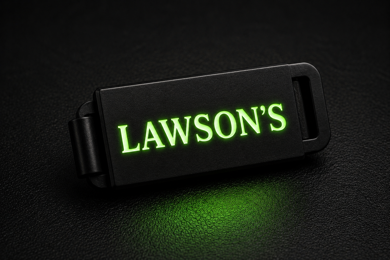 Lawson’s Glow Clip Tag
