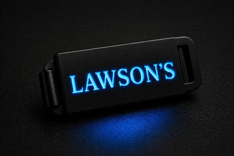 Lawson’s Glow Clip Tag