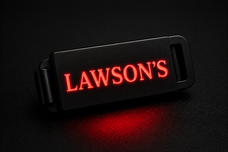 Lawson’s Glow Clip Tag
