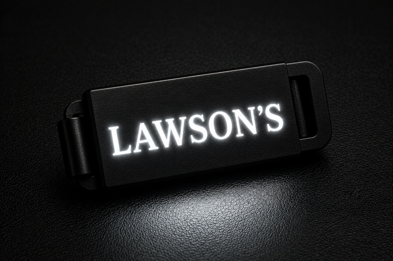 Lawson’s Glow Clip Tag